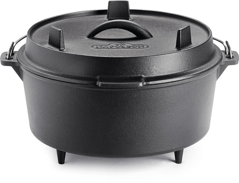 Napoleon Gußeisen Dutch Oven mit Deckel Ø 28cm, 6l