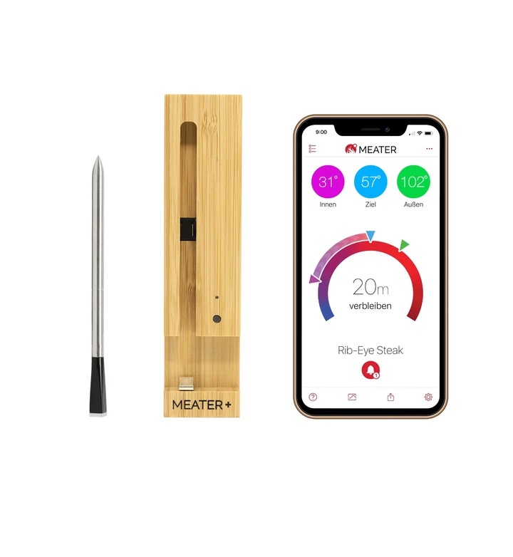 MEATER+ Bluetooth & WLAN Grillthermometer