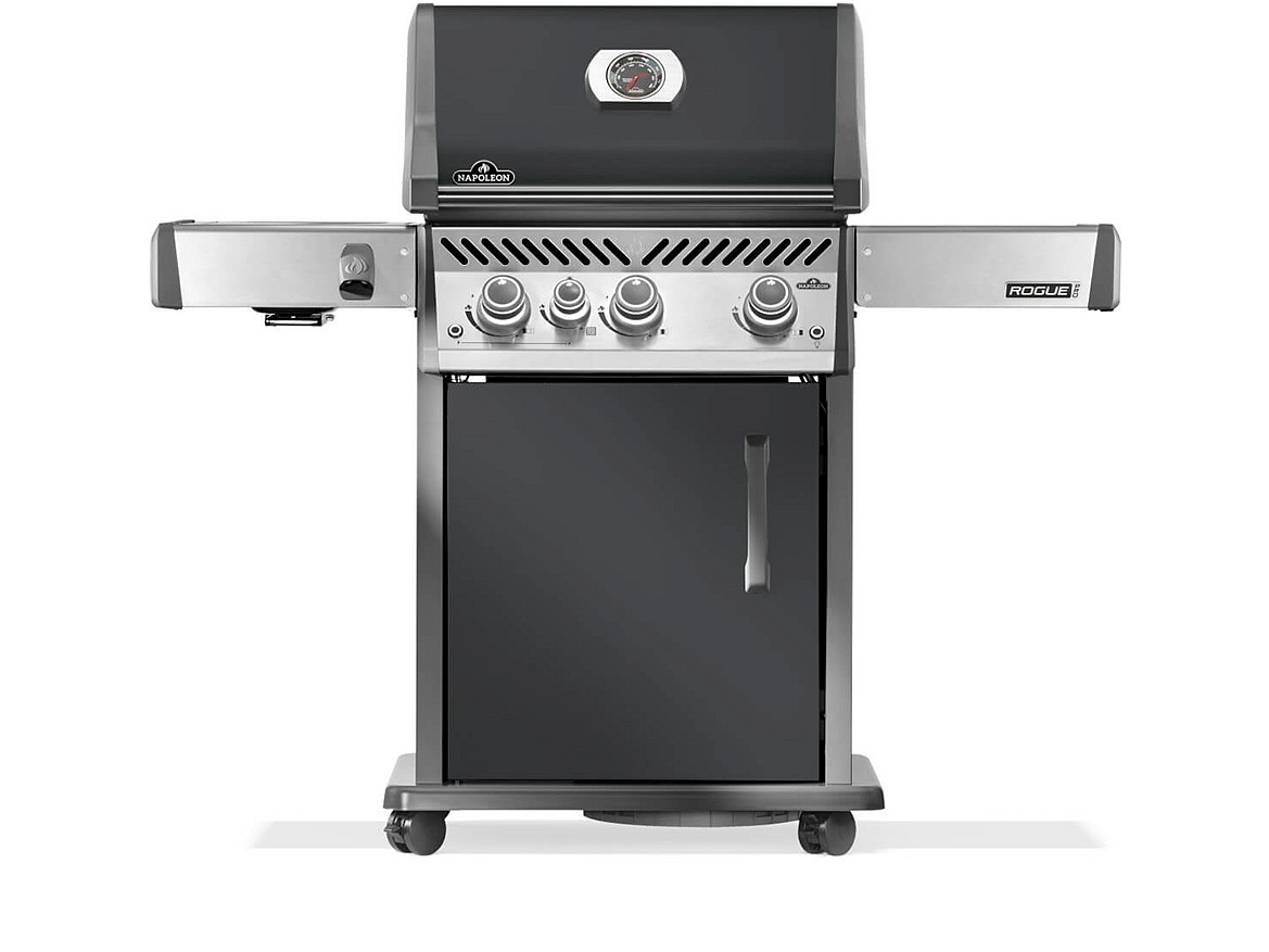Napoleon Rogue PRO 425 SIZZLE ZONE Charcoal Grey Gasgrill mit Edelstahlroste