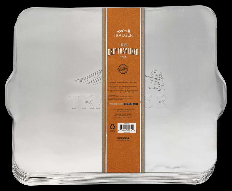 Traeger Ablaufblech-Schutzfolie passend für PRO 575 / PRO SERIES 22, 5er Pack