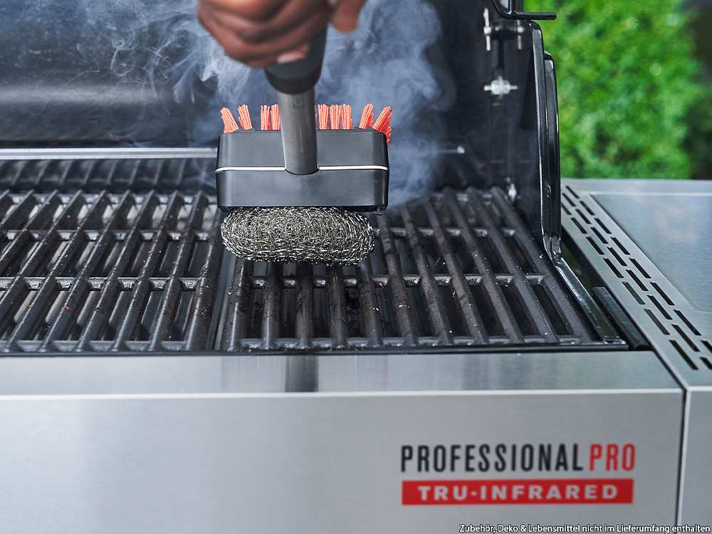 Char-Broil Hot-clean Ersatzkopf für Premium Grillbürste Stahlwolle