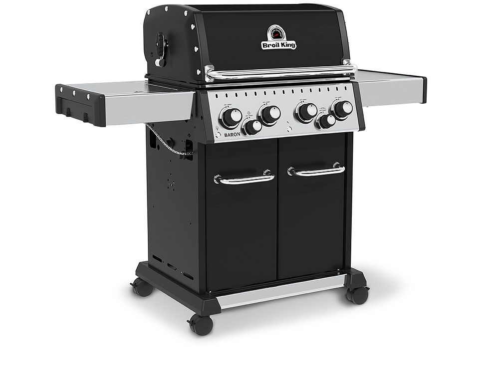 Broil King BARON 490 BLACK inkl. Drehspieß Neues Modell