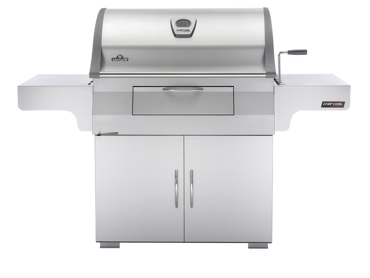 Napoleon Holzkohlegrill, Edelstahl PRO605CSS