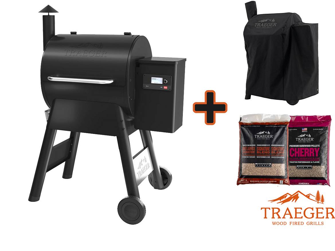 Traeger Pelletgrill Pro D2 575 Schwarz