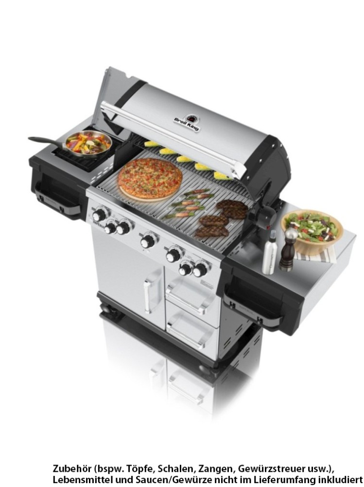 Broil King IMPERIAL™ S590 PRO IR inkl. Infrarot Seitenbrenner und Drehspieß