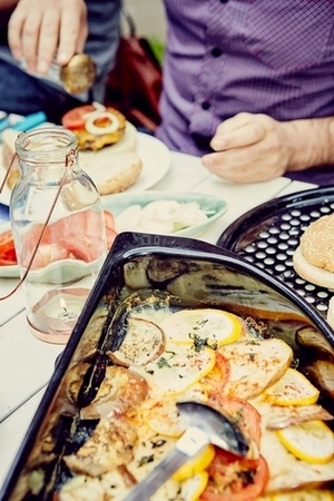 OUTDOORCHEF Halbmond Kochset, 2-teilig