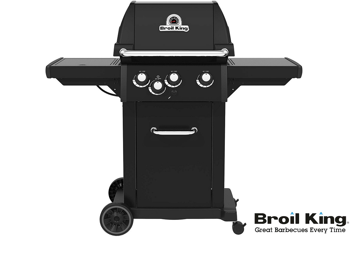 Broil King ROYAL 340 SHADOW Gasgrill mit Seitenkocher
