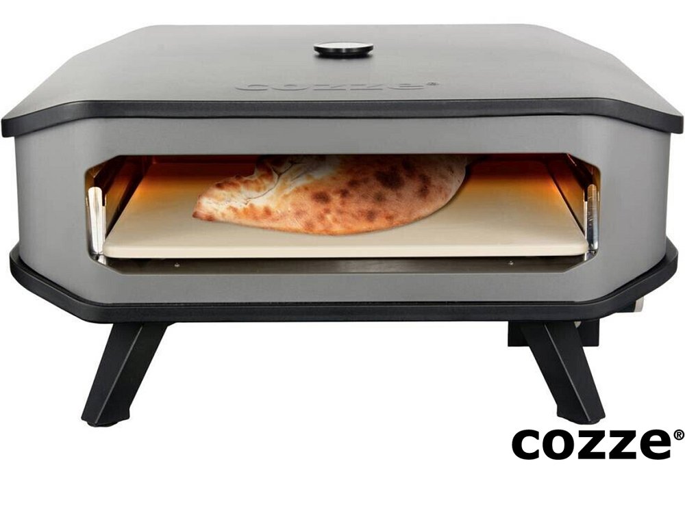 Cozze Gas Pizzaofen 17" inkl. Thermometer & Pizzastein (42,5 cm)