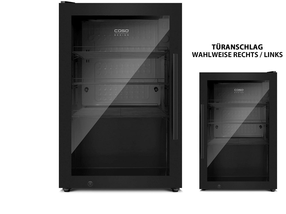 Caso Outdoor Cooler BLACK Barbecue Kühlschrank