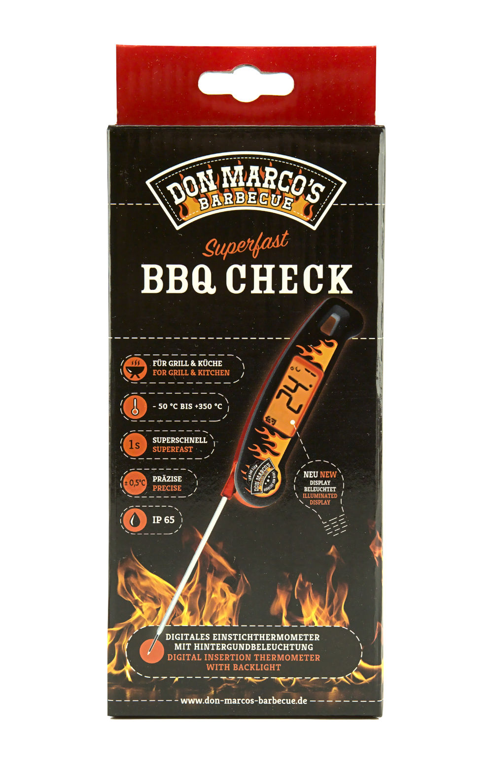 Don Marco's BBQ Check Thermometer