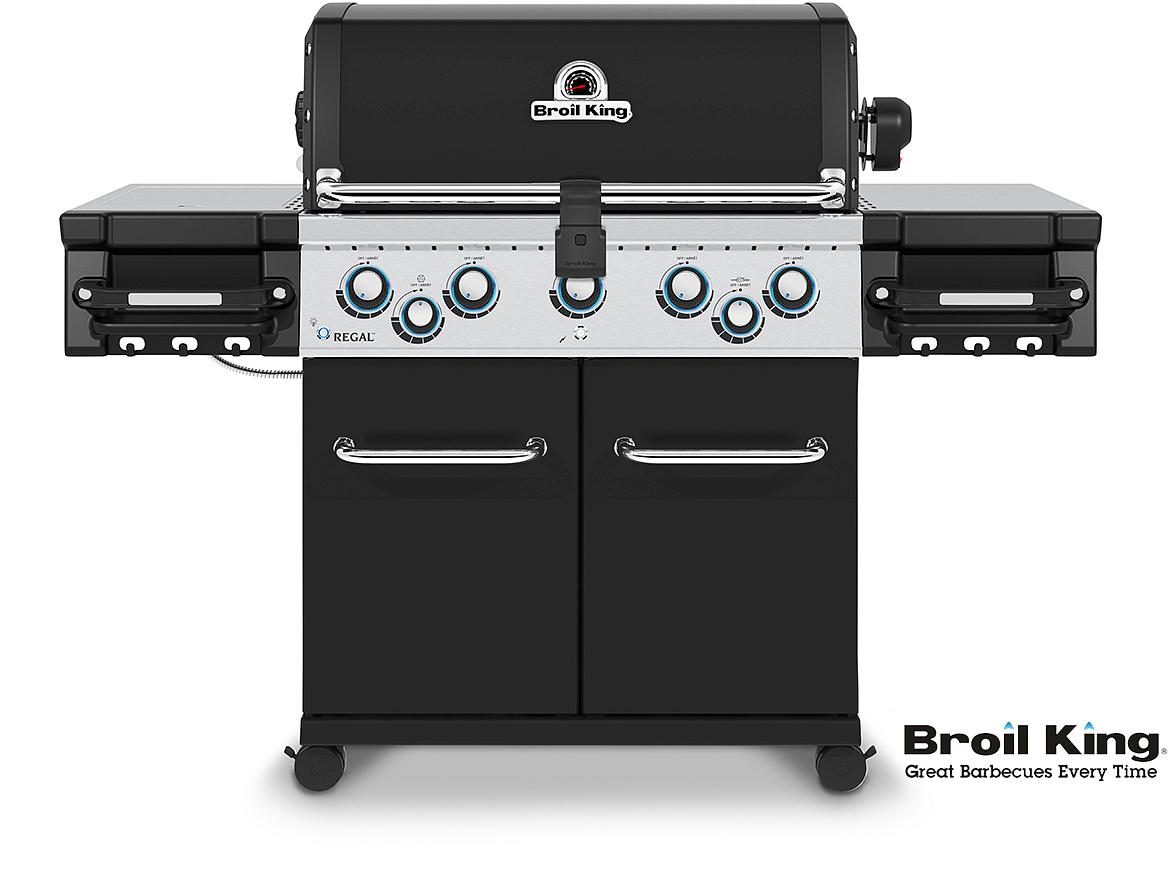Broil King REGAL™ 590 BLACK inkl. Drehspieß Neues Modell