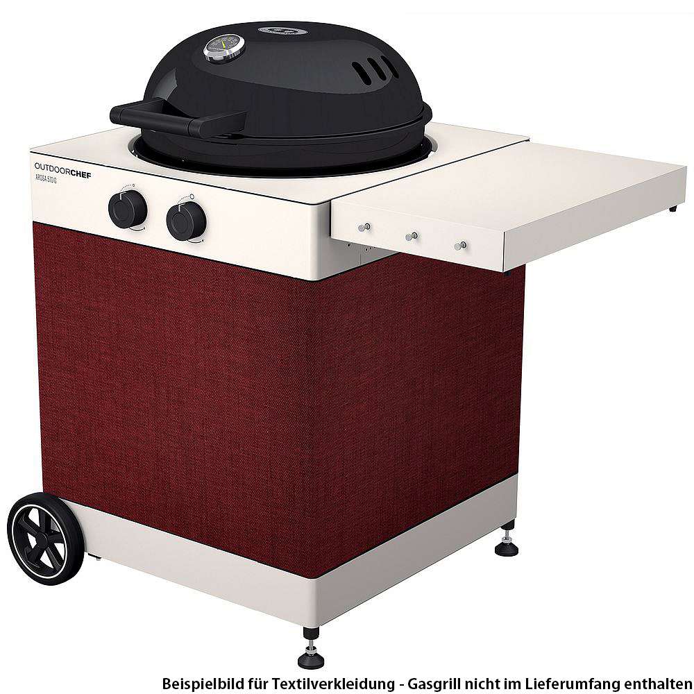 OUTDOORCHEF Arosa Textilverkleidung Velvet Red