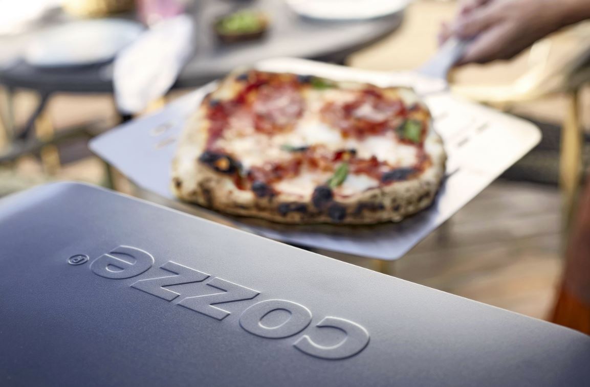 Cozze Gas Pizzaofen 17" inkl. Thermometer & Pizzastein (42,5 cm)